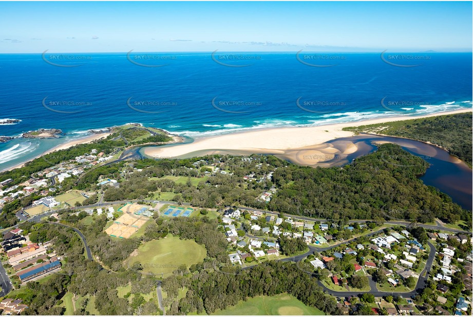 Aerial Photo Sawtell NSW Aerial Photography