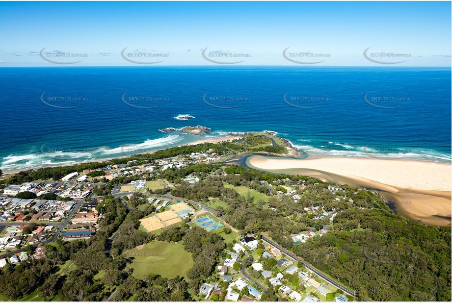 Aerial Photo Sawtell NSW Aerial Photography