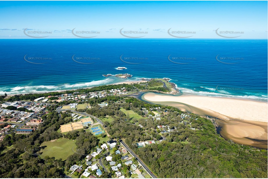 Aerial Photo Sawtell NSW Aerial Photography