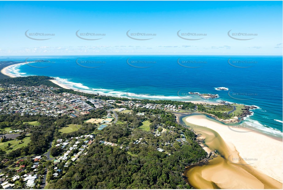 Aerial Photo Sawtell NSW Aerial Photography