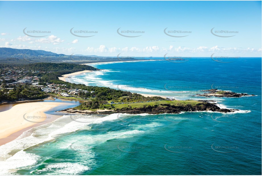 Aerial Photo Sawtell NSW Aerial Photography