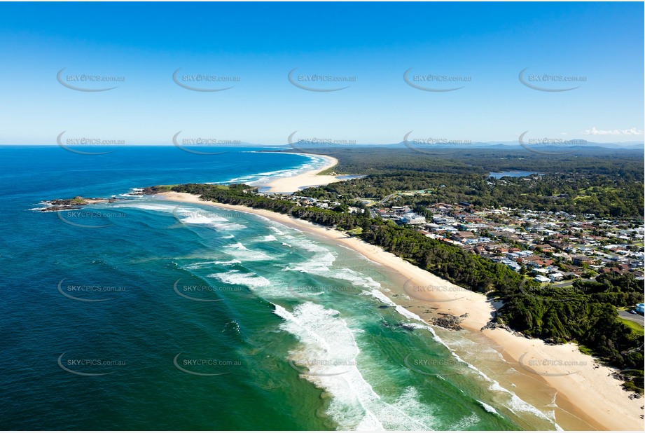 Aerial Photo Sawtell NSW Aerial Photography