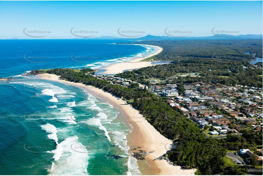 Aerial Photo Sawtell NSW Aerial Photography