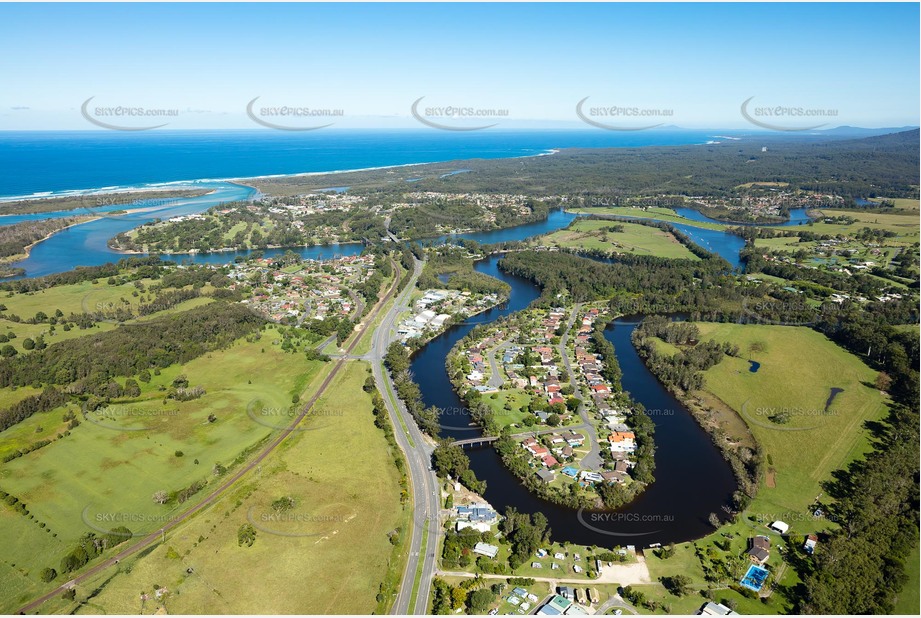 Aerial Photo Urunga NSW Aerial Photography