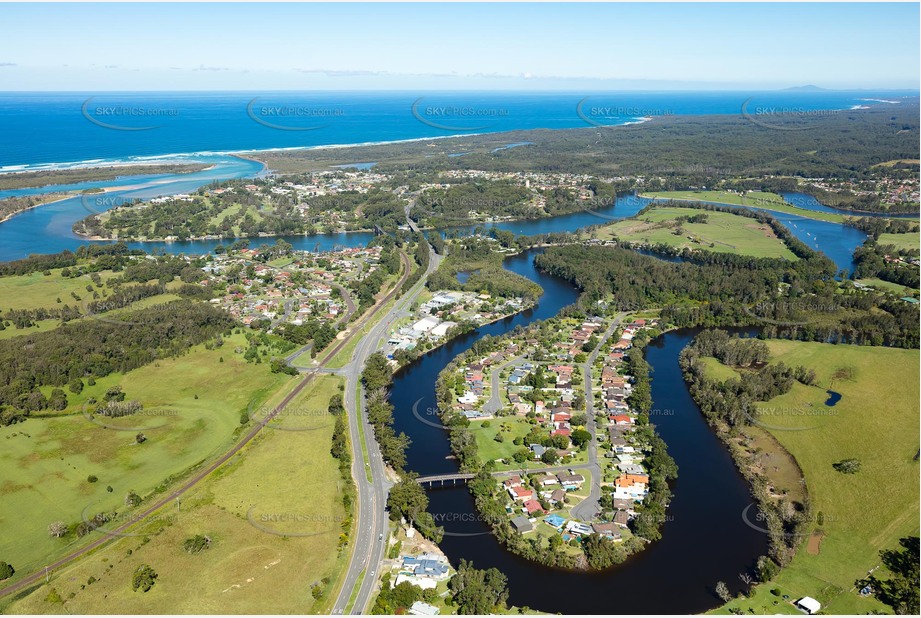 Aerial Photo Urunga NSW Aerial Photography