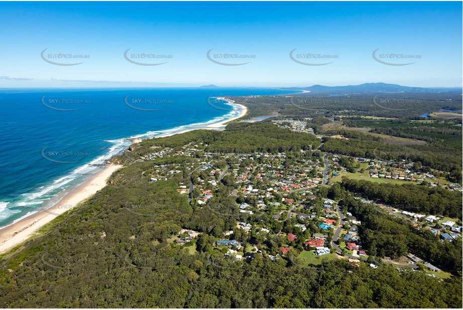 Aerial Photo Valla Beach NSW Aerial Photography