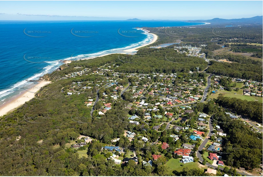 Aerial Photo Valla Beach NSW Aerial Photography