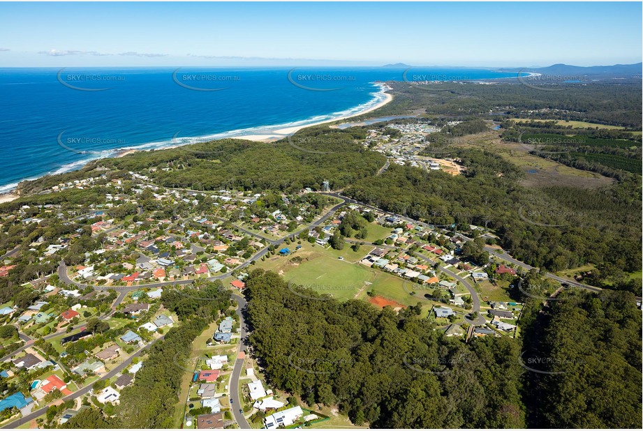 Aerial Photo Valla Beach NSW Aerial Photography