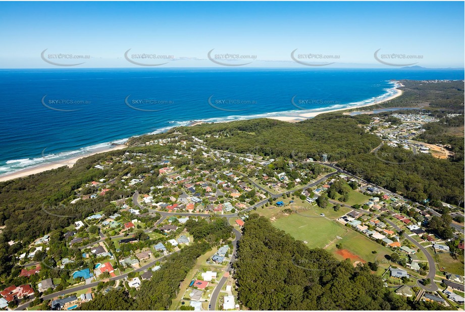 Aerial Photo Valla Beach NSW Aerial Photography