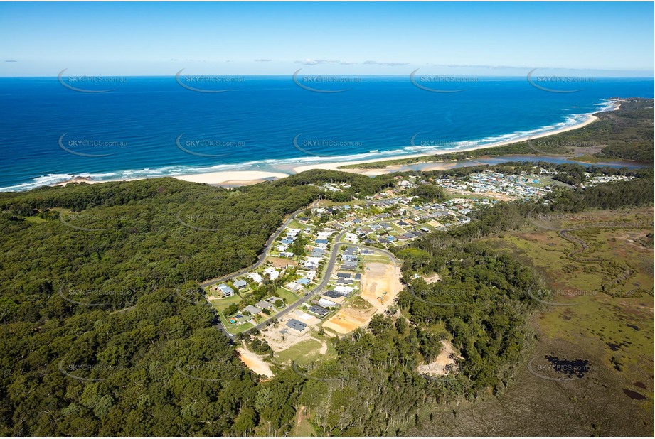 Aerial Photo Valla Beach NSW Aerial Photography