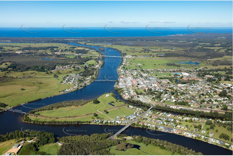 Aerial Photo Macksville NSW Aerial Photography