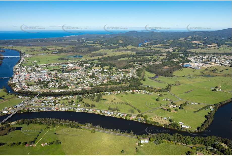 Aerial Photo Macksville NSW Aerial Photography