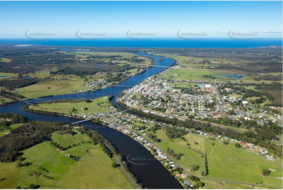 Aerial Photo Macksville NSW Aerial Photography