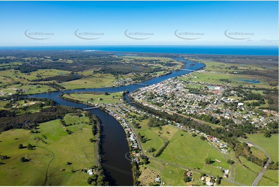 Aerial Photo Macksville NSW Aerial Photography