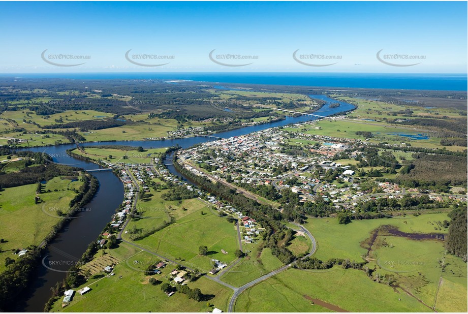 Aerial Photo Macksville NSW Aerial Photography