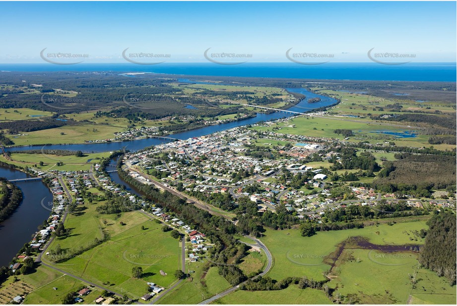 Aerial Photo Macksville NSW Aerial Photography