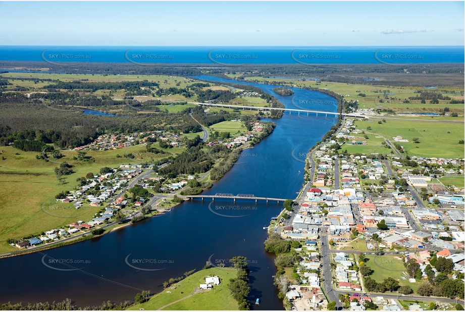 Aerial Photo Macksville NSW Aerial Photography
