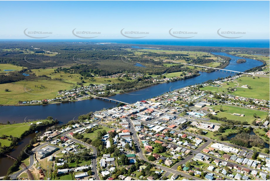 Aerial Photo Macksville NSW Aerial Photography