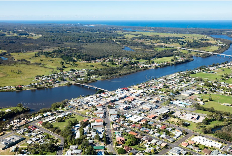 Aerial Photo Macksville NSW Aerial Photography
