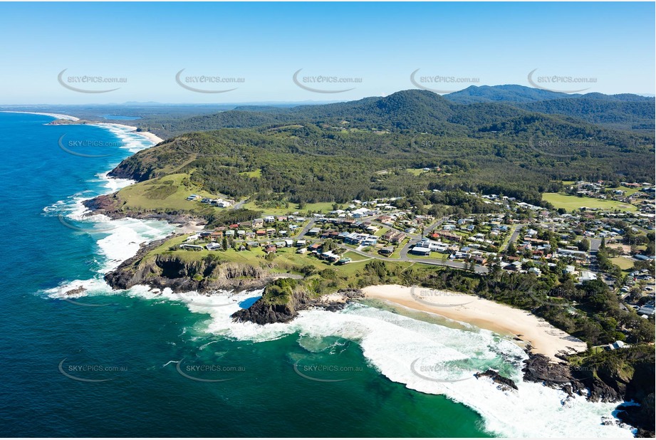Aerial Photo Scotts Head NSW Aerial Photography