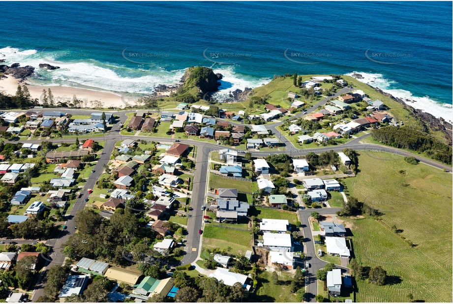 Aerial Photo Scotts Head NSW Aerial Photography