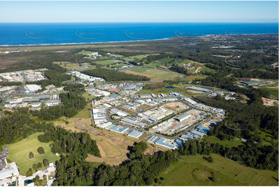 Aerial Photo North Boambee Valley Aerial Photography