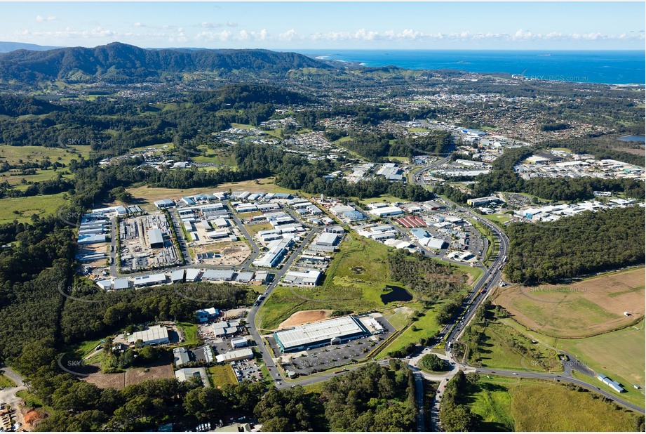 Aerial Photo North Boambee Valley Aerial Photography