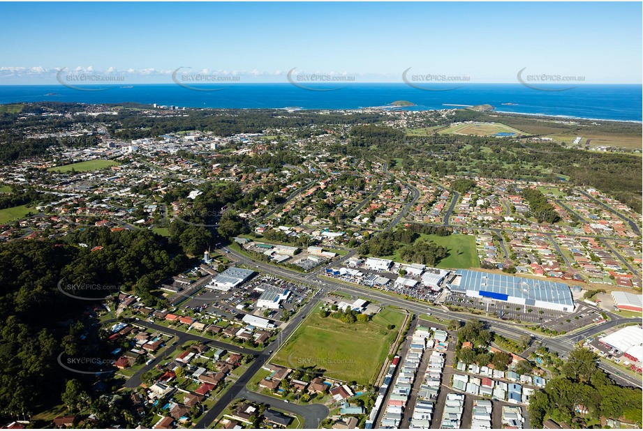 Aerial Photo North Boambee Valley Aerial Photography