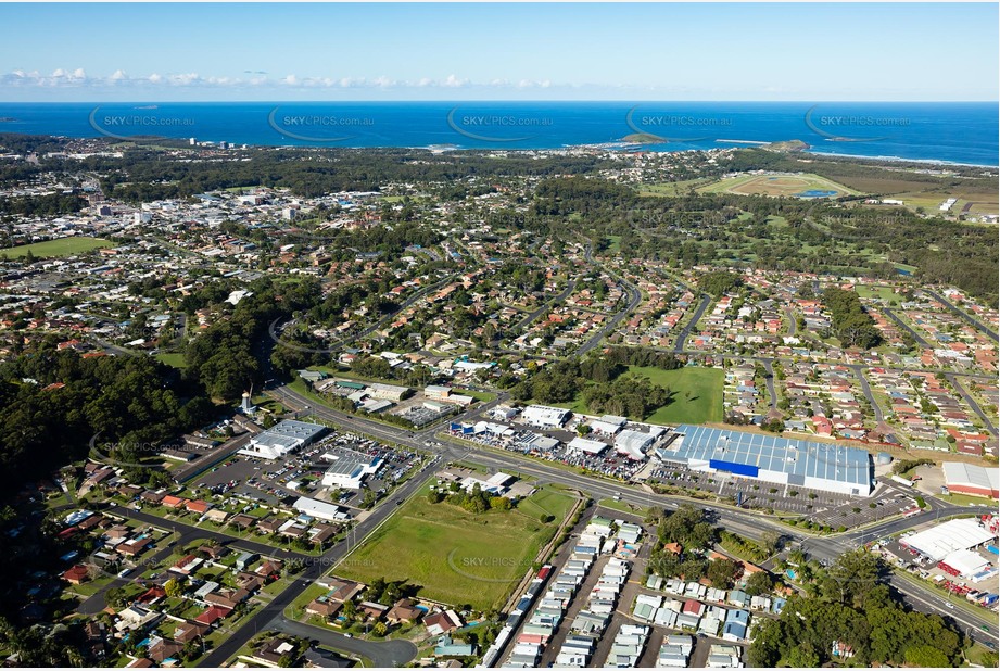 Aerial Photo North Boambee Valley Aerial Photography