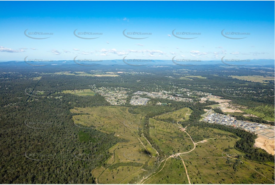 Development at Flagstone Estate QLD Aerial Photography