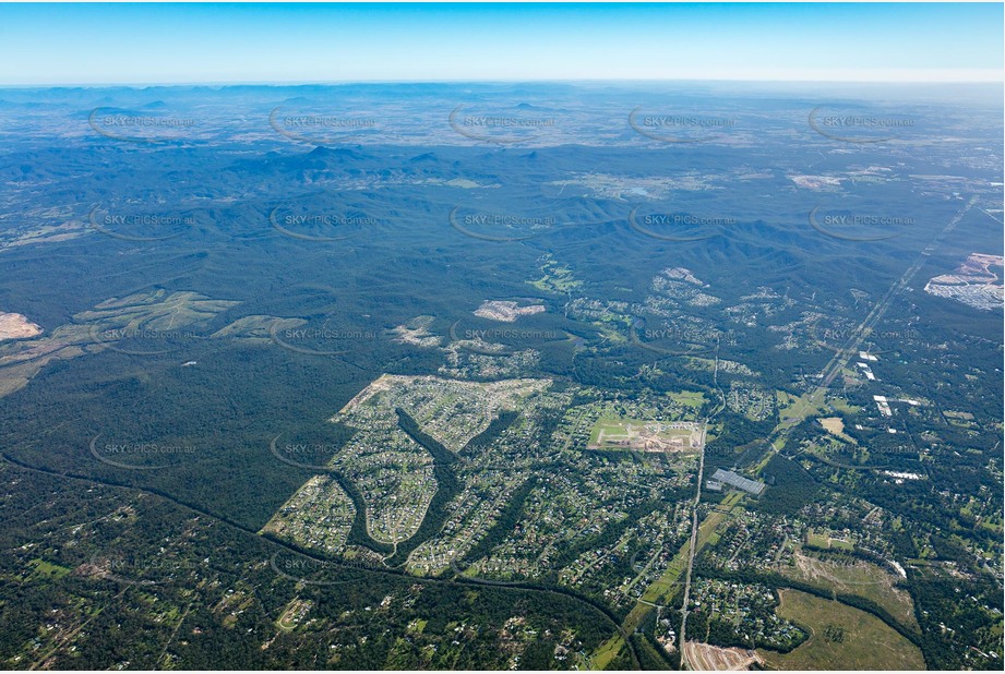 High Altitude Aerial Photo New Beith QLD Aerial Photography
