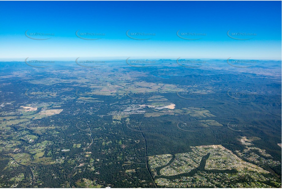 High Altitude Aerial Photo New Beith QLD Aerial Photography