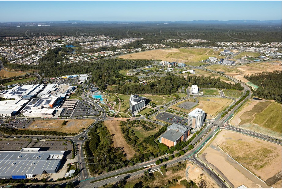 Aerial Photo Springfield Central QLD Aerial Photography