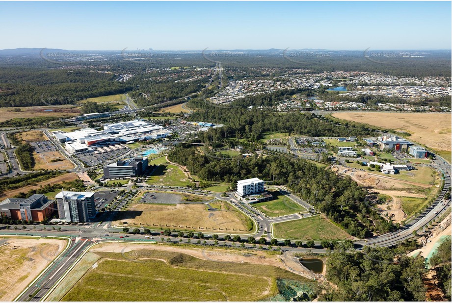 Aerial Photo Springfield Central QLD Aerial Photography