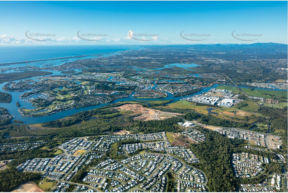 Aerial Photo Coomera QLD Aerial Photography