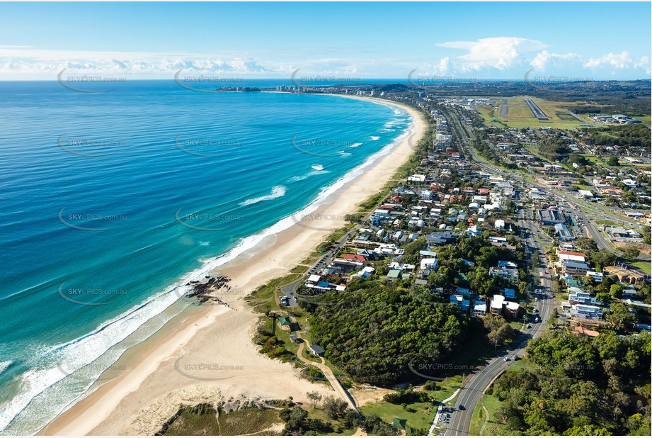 Aerial Photo Tugun QLD Aerial Photography