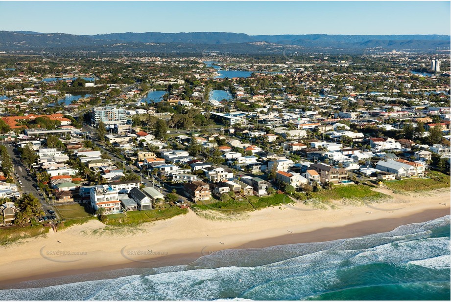 Aerial Photo Mermaid Beach QLD Aerial Photography