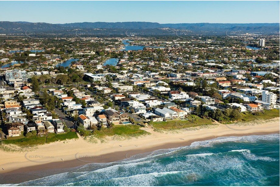 Aerial Photo Mermaid Beach QLD Aerial Photography