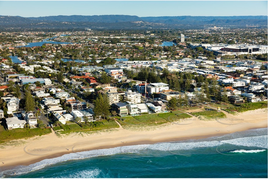 Aerial Photo Mermaid Beach QLD Aerial Photography