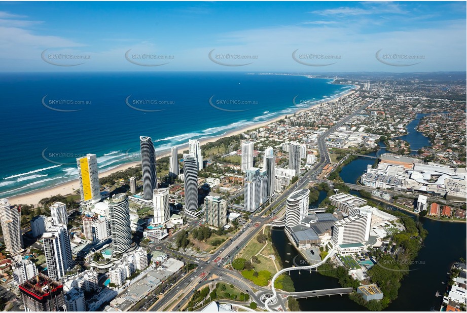 Aerial Photo Broadbeach QLD Aerial Photography