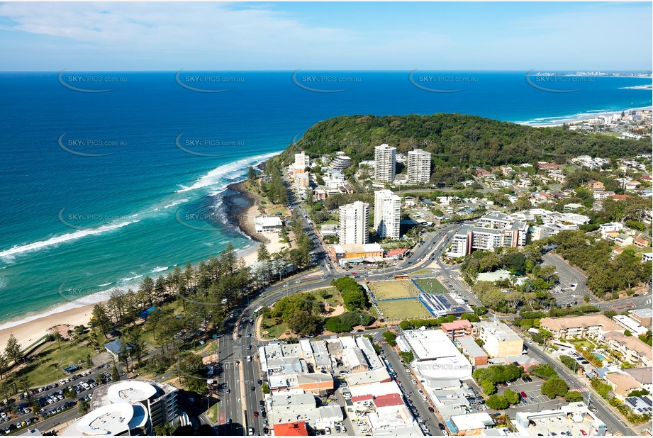 Aerial Photo Burleigh Heads QLD Aerial Photography