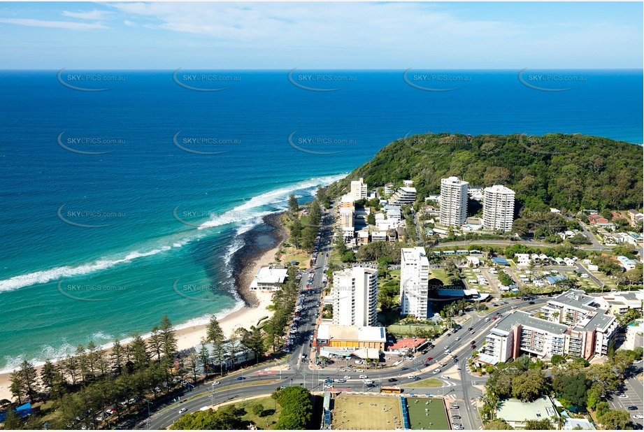 Aerial Photo Burleigh Heads QLD Aerial Photography
