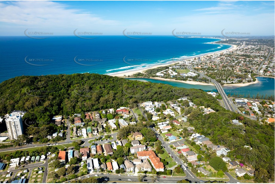 Aerial Photo Burleigh Heads QLD Aerial Photography