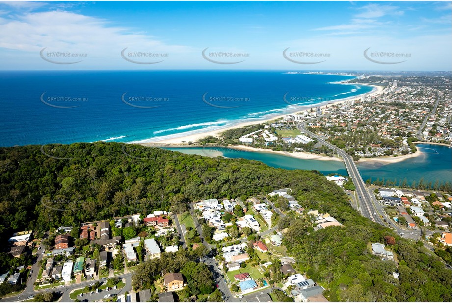 Aerial Photo Burleigh Heads QLD Aerial Photography