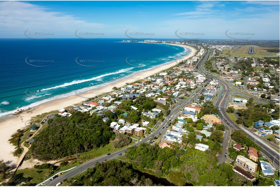 Aerial Photo Tugun QLD Aerial Photography