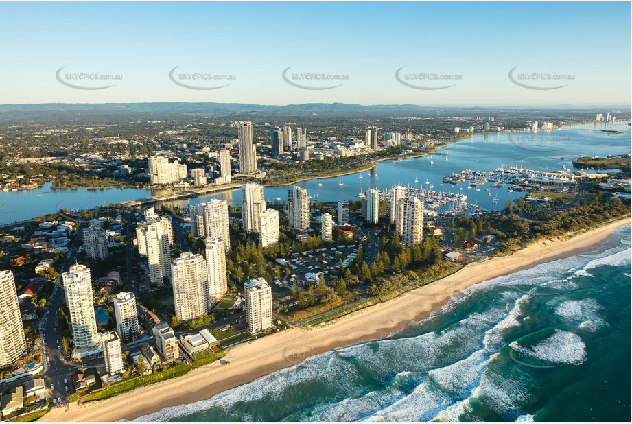 Aerial Photo Main Beach QLD Aerial Photography