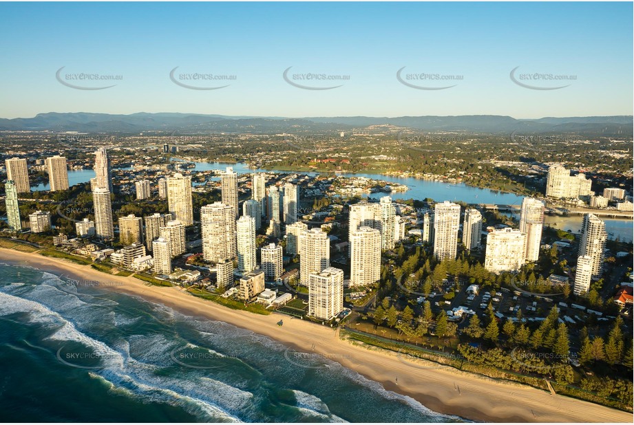 Aerial Photo Main Beach QLD Aerial Photography
