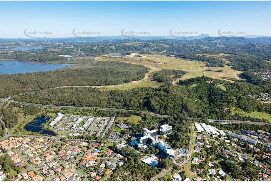 Aerial Photo Currumbin Waters QLD Aerial Photography