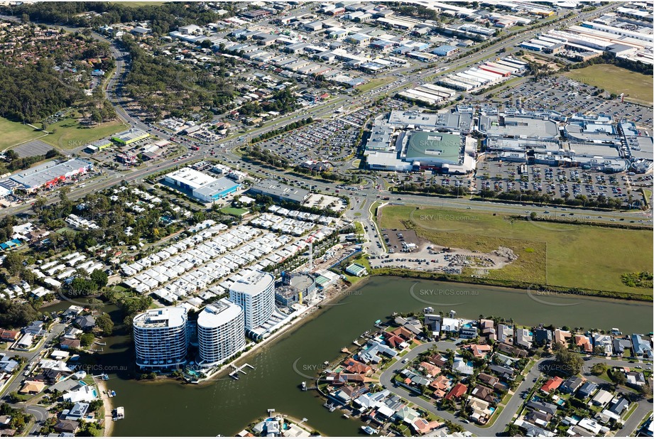 Aerial Photo Biggera Waters QLD Aerial Photography