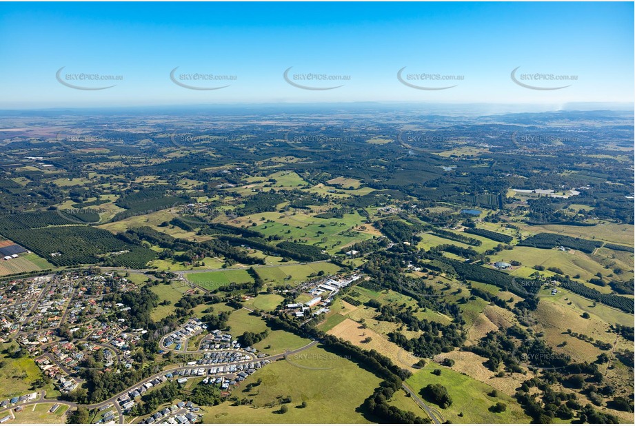 Aerial Photo Wollongbar NSW Aerial Photography